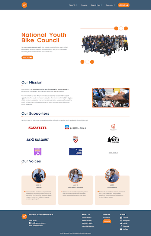 From Wix to Wow: Reinventing NYBC's Digital Presence